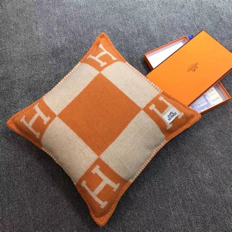 replica hermes pillow